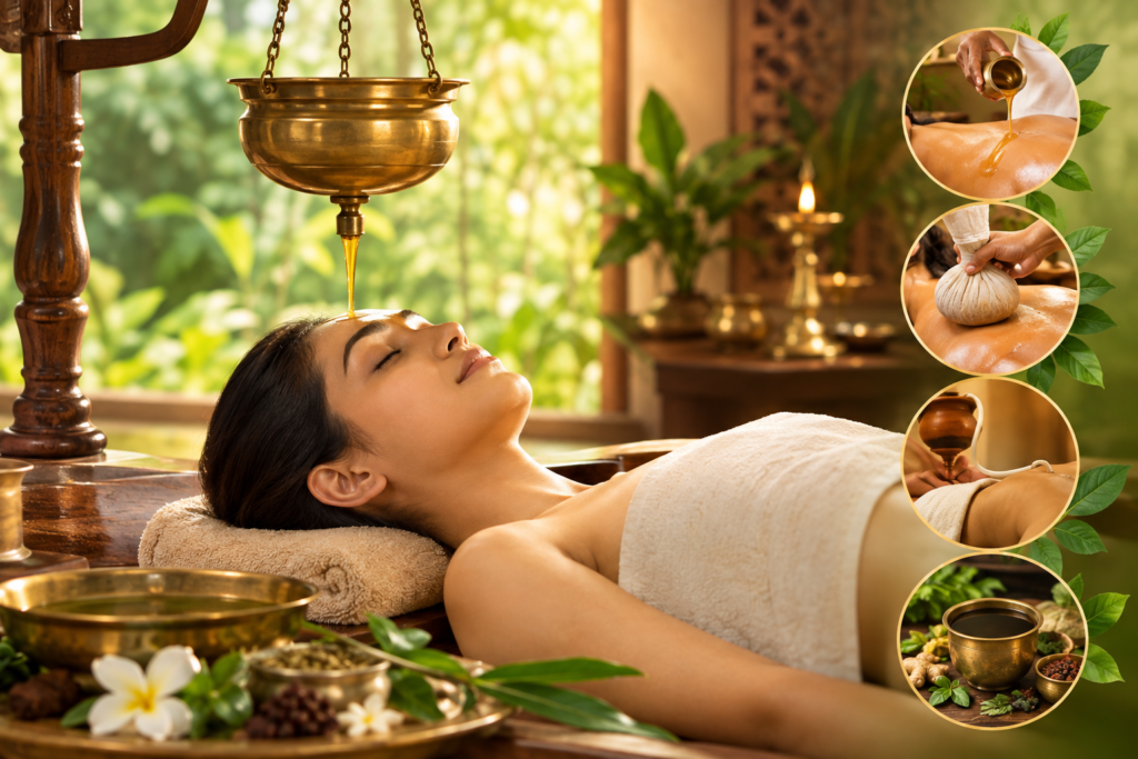 panchakarma detoxification therapies